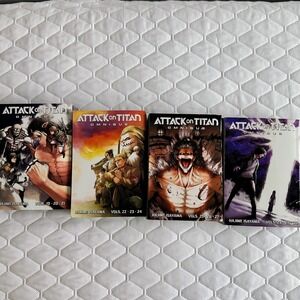 Kodansha Attack on Titan Omnibus Manga Set Vols 19-30